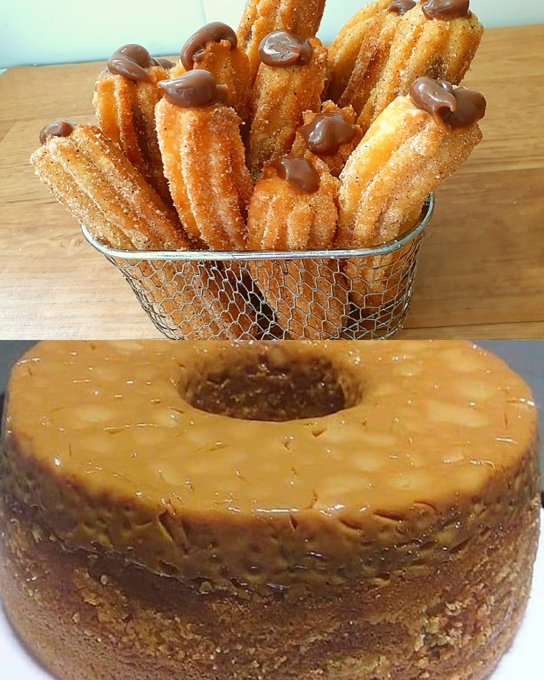 Bolo de Churros de Liquidificador